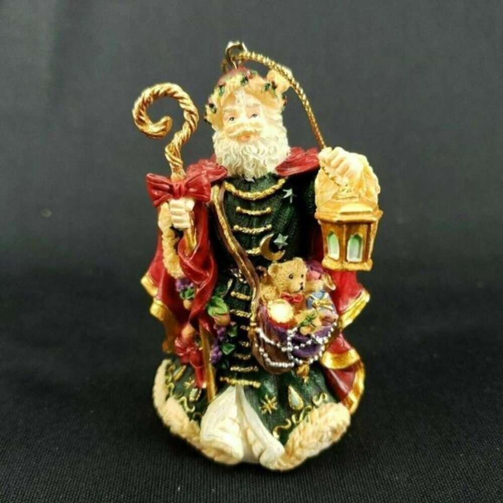 San Francisco Music Box‎ Santa Ornament Christmas Medley Joan Pilallis No Music